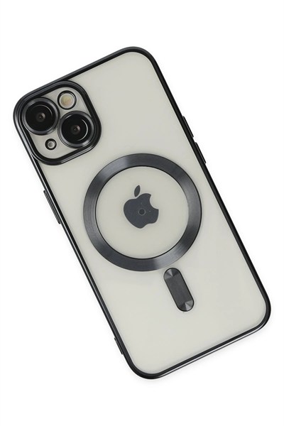 Mey İthalat®  iPhone 14 Kılıf Kross Magneticsafe Kapak - Siyah