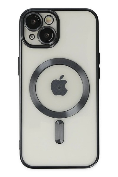 Mey İthalat®  iPhone 14 Kılıf Kross Magneticsafe Kapak - Siyah