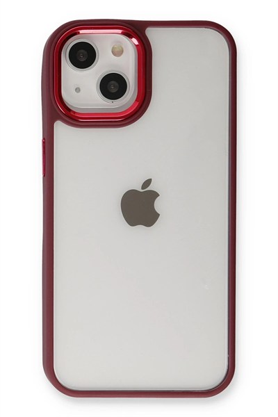 Mey İthalat®  iPhone 14 Plus Kılıf Dora Kapak - Kırmızı