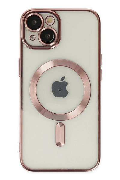 Mey İthalat®  iPhone 14 Plus Kılıf Kross Magneticsafe Kapak - Rose