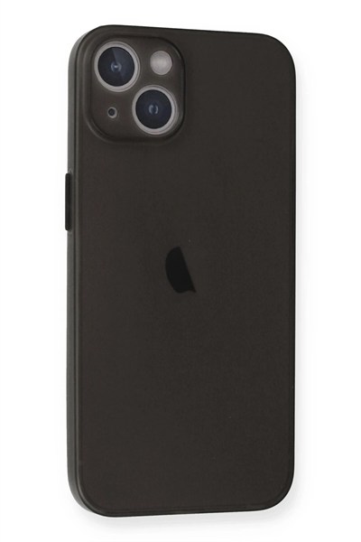 Mey İthalat®  iPhone 14 Plus Kılıf PP Ultra İnce Kapak - Gri