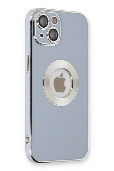Mey İthalat®  iPhone 14 Plus Kılıf Store Silikon - Sierra Blue