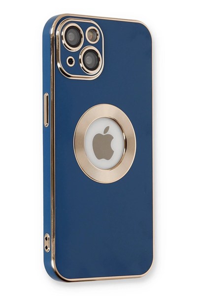 Mey İthalat®  iPhone 14 Plus Kılıf Store Silikon - Mavi
