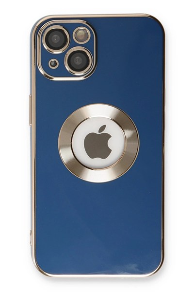 Mey İthalat®  iPhone 14 Plus Kılıf Store Silikon - Mavi
