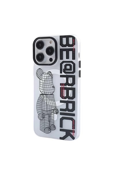 Mey İthalat®  iPhone 14 Pro Kılıf Apollo Magneticsafe Desenli Kapak - Apollo Şeffaf - 1