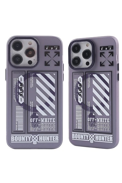 Mey İthalat®  iPhone 14 Pro Kılıf Apollo Magneticsafe Desenli Kapak - Apollo Mor - 1