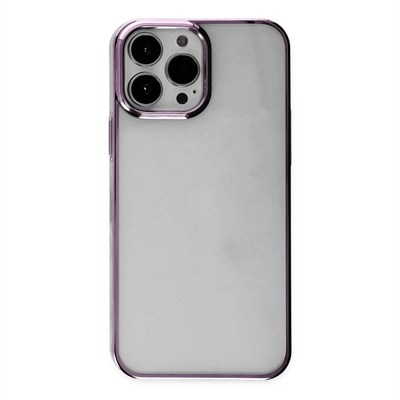 Mey İthalat®  iPhone 14 Pro Kılıf Element Silikon - Lila