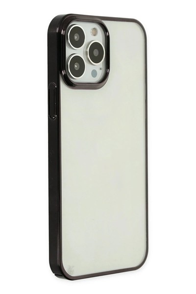 Mey İthalat®  iPhone 14 Pro Kılıf Element Silikon - Siyah
