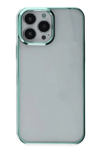 Mey İthalat®  iPhone 14 Pro Kılıf Element Silikon - Yeşil