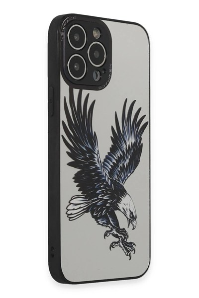 Mey İthalat®  iPhone 14 Pro Kılıf Mirror Desenli Kapak - Mirror - 1