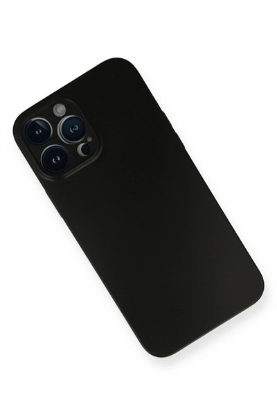 Mey İthalat®  iPhone 14 Pro Kılıf PP Ultra İnce Kapak - Siyah