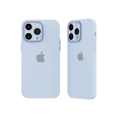 Mey İthalat®  iPhone 14 Pro Kılıf Puma Silikon - Turkuaz