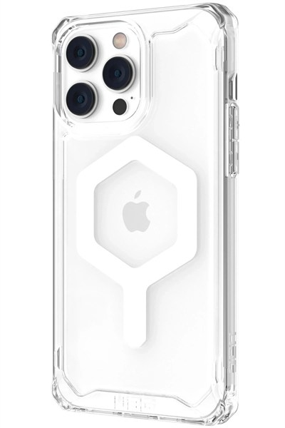 Mey İthalat®  iPhone 14 Pro Kılıf Uag Plyo Magneticsafe Silikon - Şeffaf