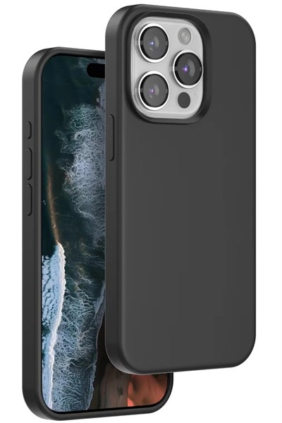 Mey İthalat®  iPhone 14 Pro Max Home Magsafe Kapak - Siyah