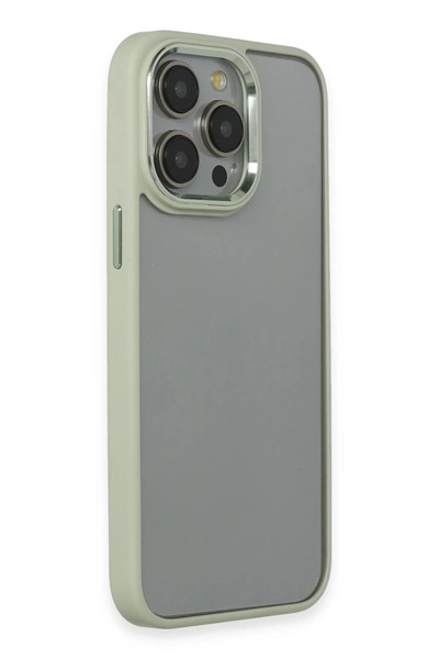 Mey İthalat®  iPhone 14 Pro Max Kılıf Power Silikon - Yeşil