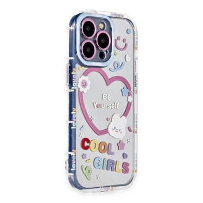 Mey İthalat®  iPhone 14 Pro Max Kılıf Reflexion Desenli Kapak - Desen 1