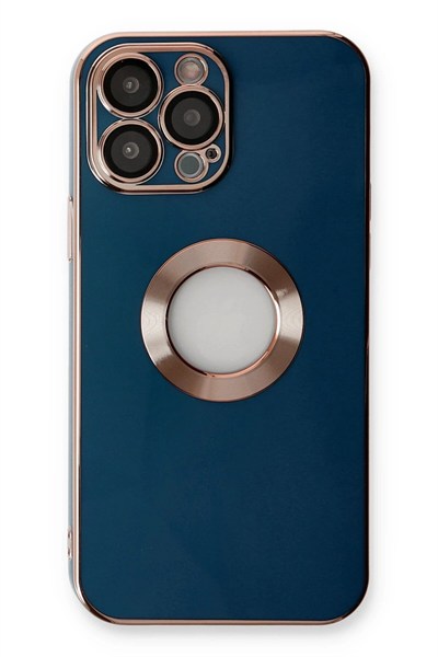 Mey İthalat®  iPhone 14 Pro Max Kılıf Store Silikon - Mavi