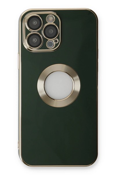 Mey İthalat®  iPhone 14 Pro Max Kılıf Store Silikon - Yeşil