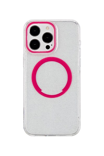 Mey İthalat®  iPhone 14 Pro Tanya Magsafe Kapak - Desen 6