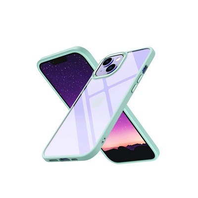 Mey İthalat®  iPhone 15 Kılıf Power Silikon - Yeşil