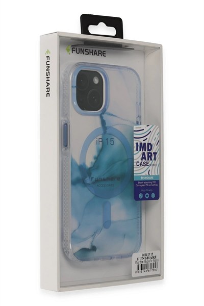 Mey İthalat®  iPhone 15 Phantom Magsafe Kapak - Siyah