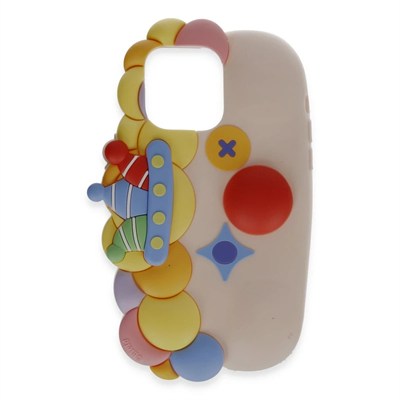Mey İthalat®  iPhone 15 Pro Kılıf Poky Karakter Silikon Kapak - Desen 7