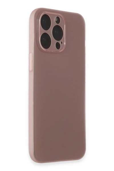 Mey İthalat®  iPhone 15 Pro Kılıf Puma Silikon - Pembe