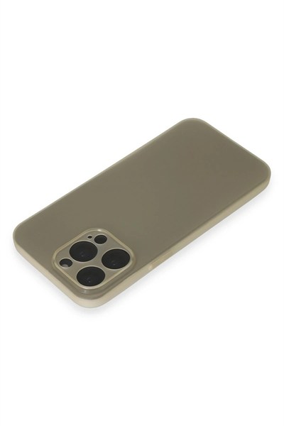 Mey İthalat®  iPhone 15 Pro Kılıf Puma Silikon - Titan Gri