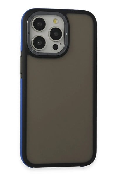 Mey İthalat®  iPhone 15 Pro Max Harvel Kapak - Lacivert