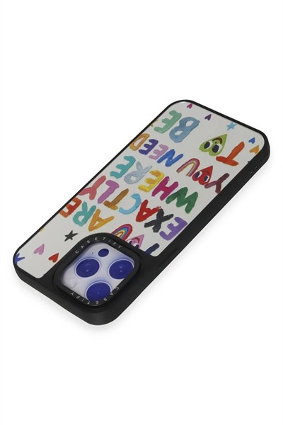 Mey İthalat®  iPhone 15 Pro Max Kılıf Mirror Desenli Kapak - Mirror - 10