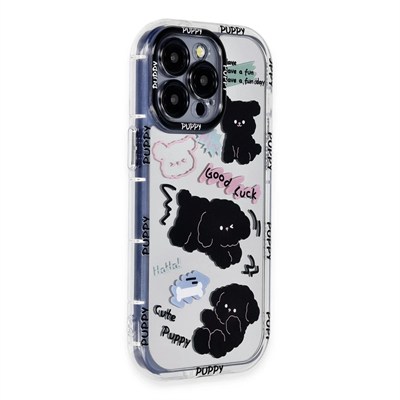 Mey İthalat®  iPhone 15 Pro Max Kılıf Reflexion Desenli Kapak - Desen 5