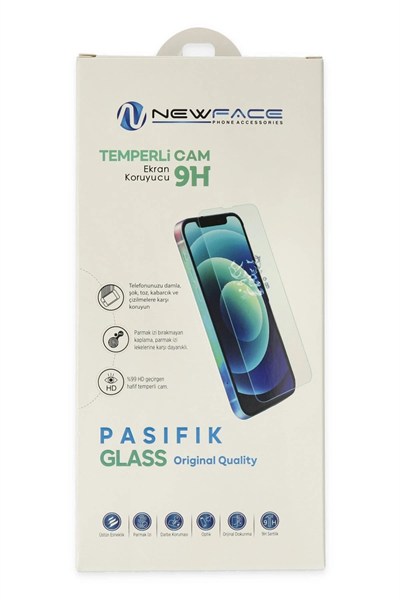 Mey İthalat®  iPhone 15 Pro Pasifik Cam Ekran Koruyucu