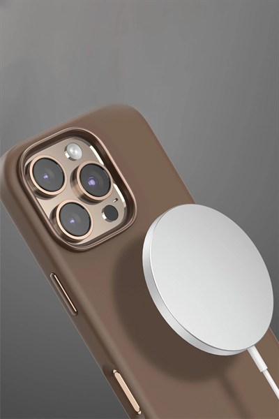 Mey İthalat®  iPhone 16 Jinta Magsafe Kapak - Siyah