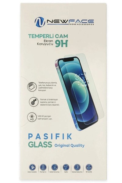 Mey İthalat®  iPhone 16 Pasifik Cam Ekran Koruyucu