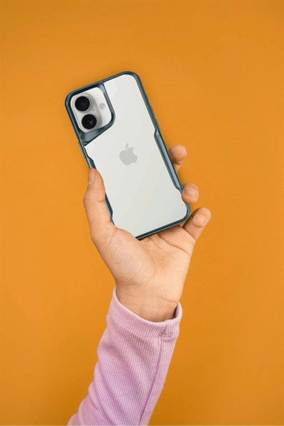 Mey İthalat®  iPhone 16 Plus Kılıf Boyi Silikon Kapak - Turkuaz