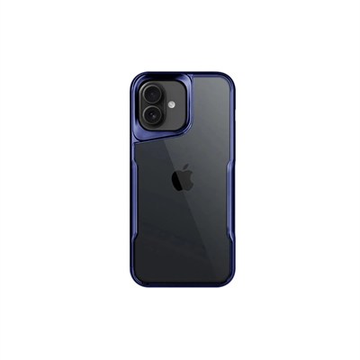 Mey İthalat®  iPhone 16 Plus Kılıf Boyi Silikon Kapak - Lacivert