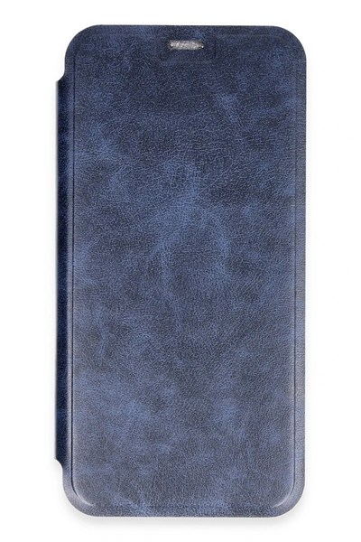 Mey İthalat®  iPhone 16 Plus Kılıf Flip Cover - Lacivert