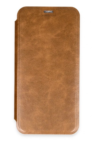 Mey İthalat®  iPhone 16 Plus Kılıf Flip Cover - Taba
