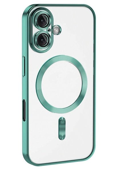 Mey İthalat®  iPhone 16 Plus Kılıf Kross Magneticsafe Kapak - Turkuaz