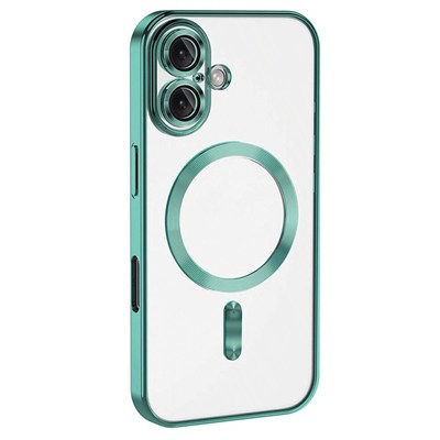 Mey İthalat®  iPhone 16 Plus Kılıf Kross Magneticsafe Kapak - Turkuaz