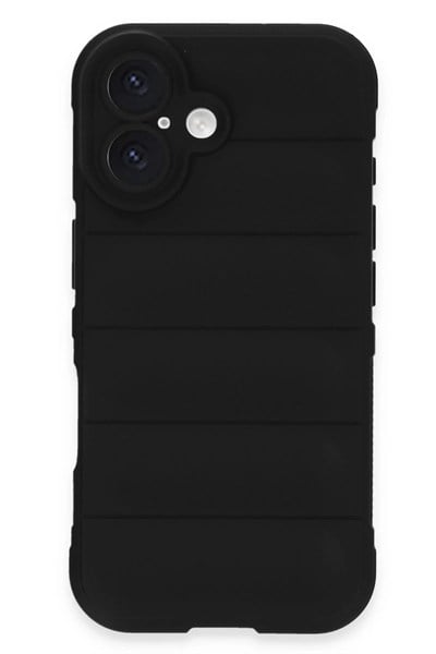 Mey İthalat®  iPhone 16 Plus Kılıf Optimum Silikon - Siyah