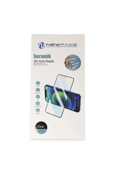 Mey İthalat®  iPhone 16 Pro 3D Antistatik Seramik Nano Ekran Koruyucu