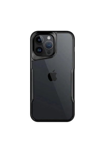 Mey İthalat®  iPhone 16 Pro Kılıf Boyi Silikon Kapak - Siyah