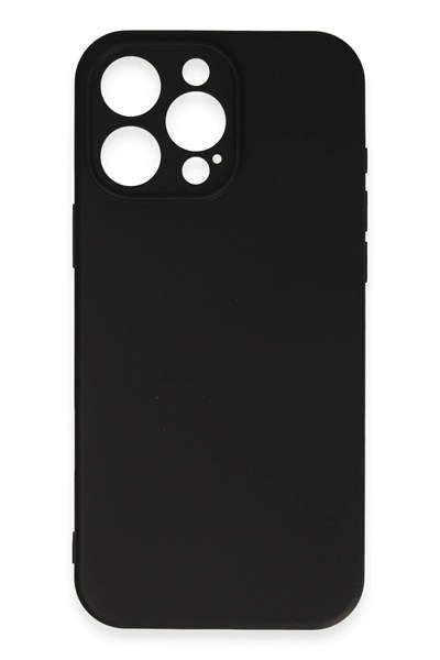Mey İthalat®  iPhone 16 Pro Kılıf First Silikon - Siyah