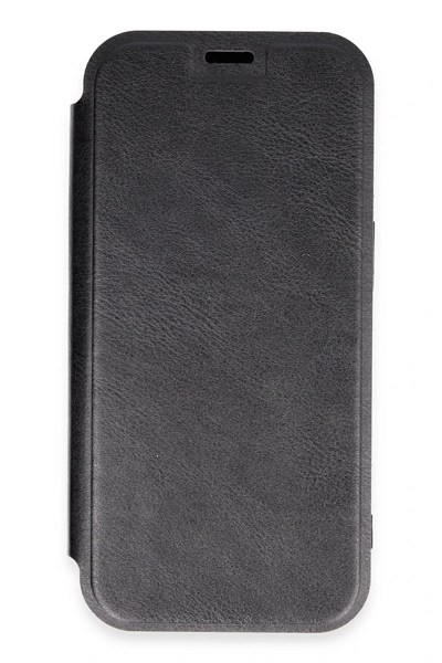 Mey İthalat®  iPhone 16 Pro Kılıf Flip Cover - Siyah