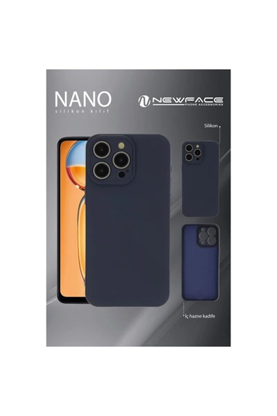Mey İthalat®  iPhone 16 Pro Max Kılıf Nano içi Kadife Silikon - Kırmızı