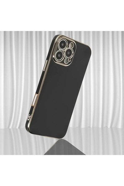 Mey İthalat®  iPhone 16 Pro Max Kılıf Volet Silikon - Kırmızı