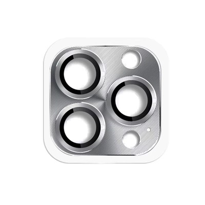 Mey İthalat®  iPhone 16 Pro Max Pers Alüminyum Kamera Lens - Gri