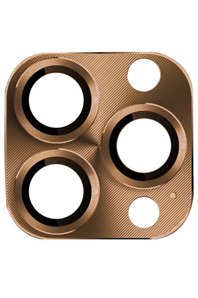 Mey İthalat®  iPhone 16 Pro Max Pers Alüminyum Kamera Lens - Desert