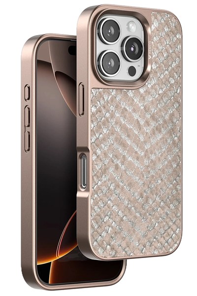 Mey İthalat®  iPhone 16 Pro Max Viper Kapak - Titan Gri